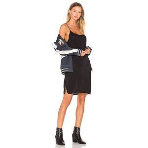 LACAUSA Black Mini Dress